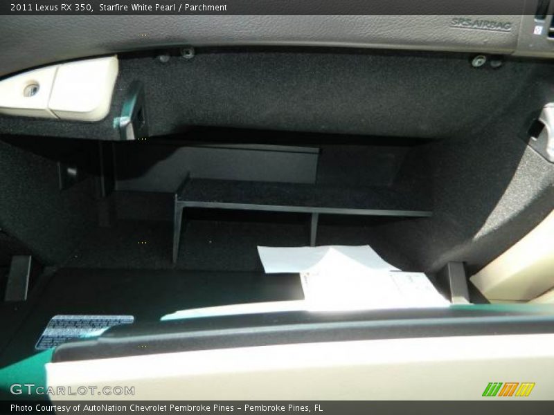 Starfire White Pearl / Parchment 2011 Lexus RX 350
