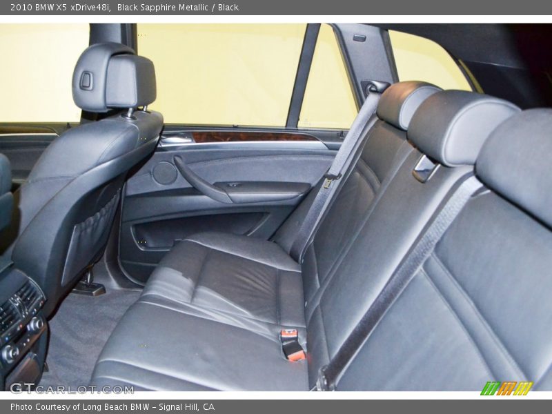 Black Sapphire Metallic / Black 2010 BMW X5 xDrive48i