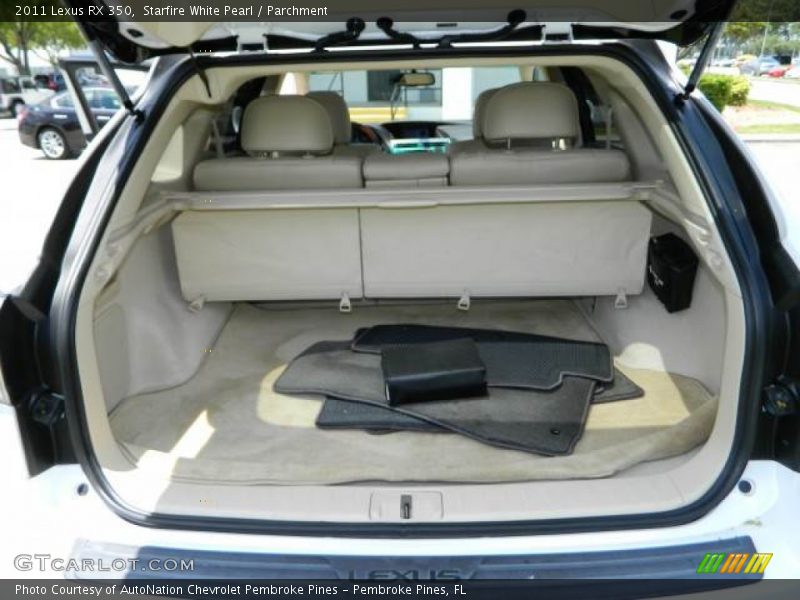 Starfire White Pearl / Parchment 2011 Lexus RX 350