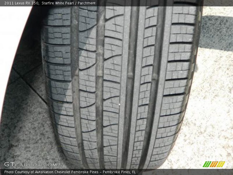 Starfire White Pearl / Parchment 2011 Lexus RX 350