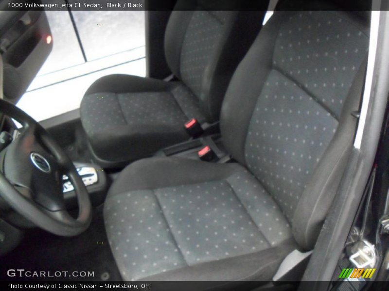 Black / Black 2000 Volkswagen Jetta GL Sedan