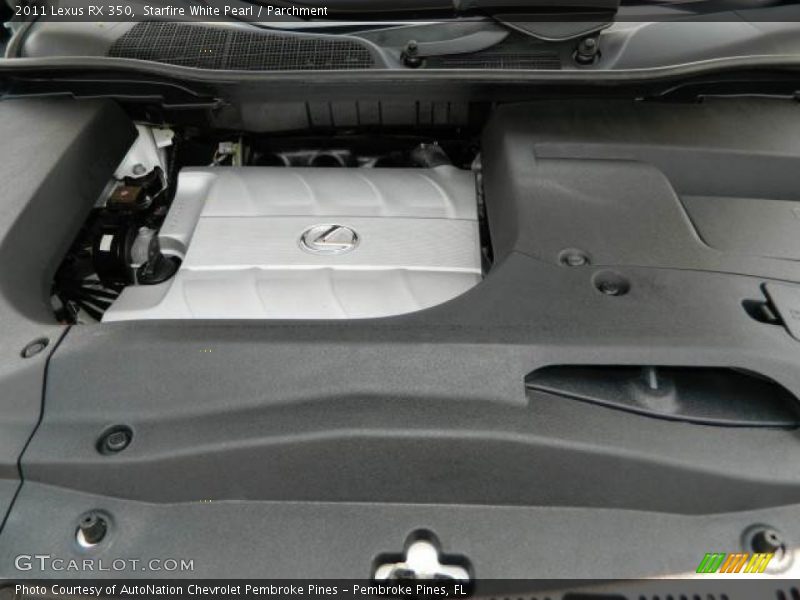 Starfire White Pearl / Parchment 2011 Lexus RX 350