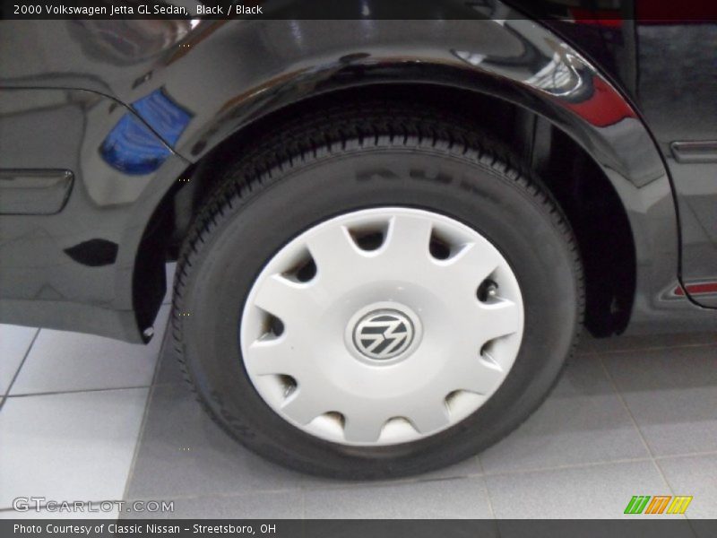 Black / Black 2000 Volkswagen Jetta GL Sedan