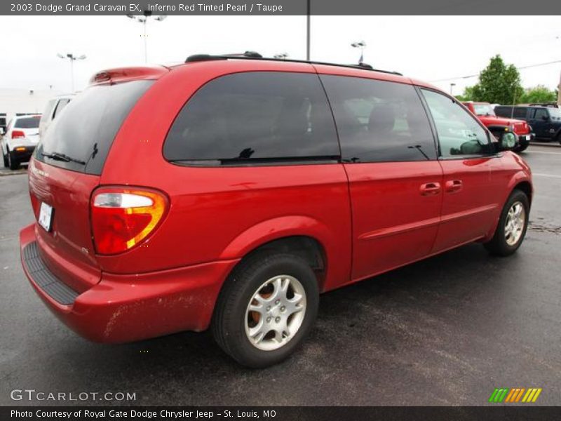  2003 Grand Caravan EX Inferno Red Tinted Pearl