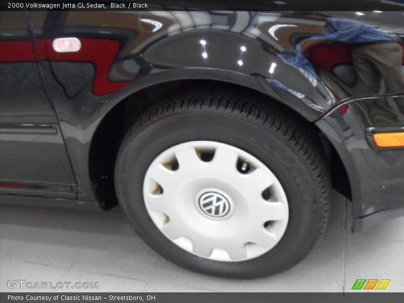 Black / Black 2000 Volkswagen Jetta GL Sedan
