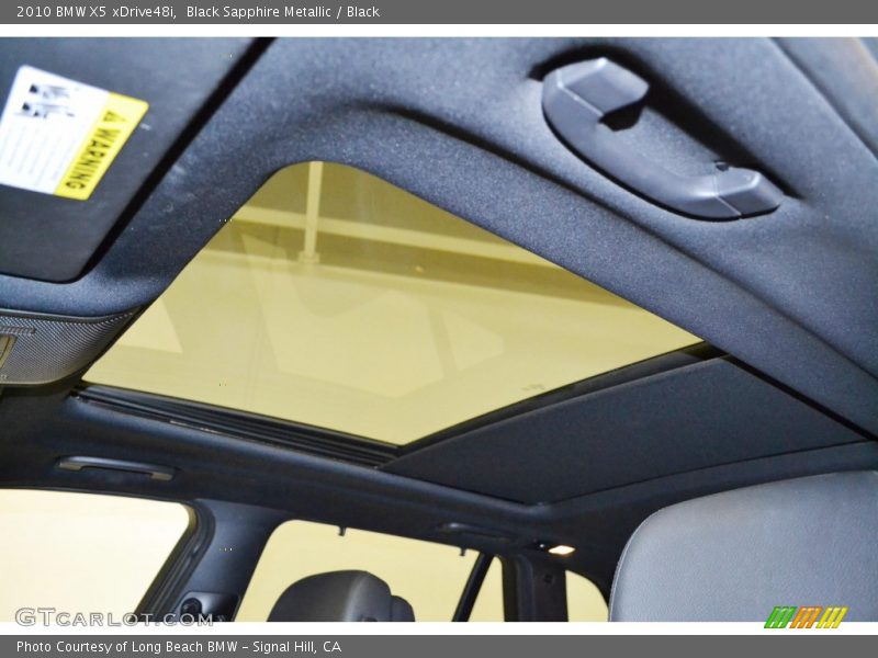 Black Sapphire Metallic / Black 2010 BMW X5 xDrive48i