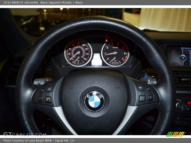 Black Sapphire Metallic / Black 2010 BMW X5 xDrive48i