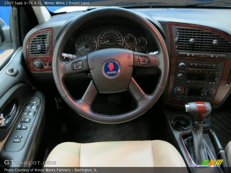 Winter White / Desert Sand 2007 Saab 9-7X 4.2i