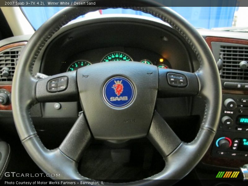 Winter White / Desert Sand 2007 Saab 9-7X 4.2i
