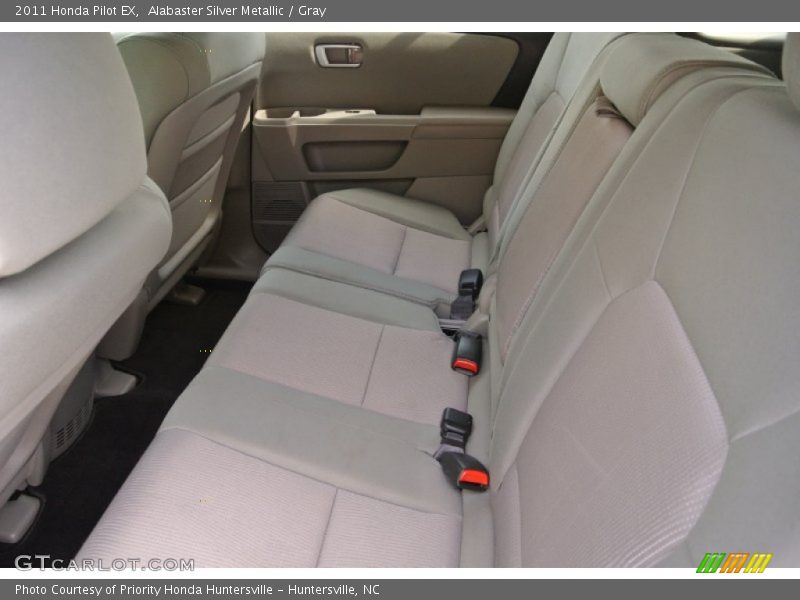 Alabaster Silver Metallic / Gray 2011 Honda Pilot EX