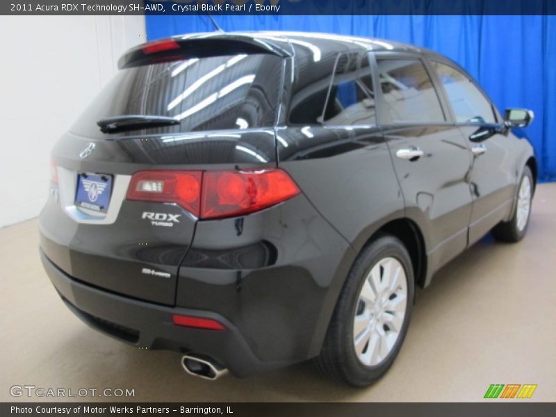 Crystal Black Pearl / Ebony 2011 Acura RDX Technology SH-AWD