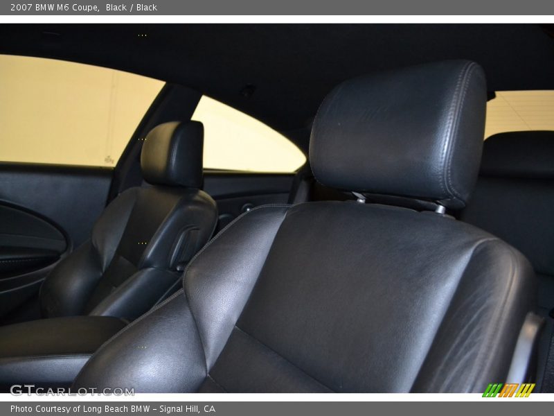 Black / Black 2007 BMW M6 Coupe