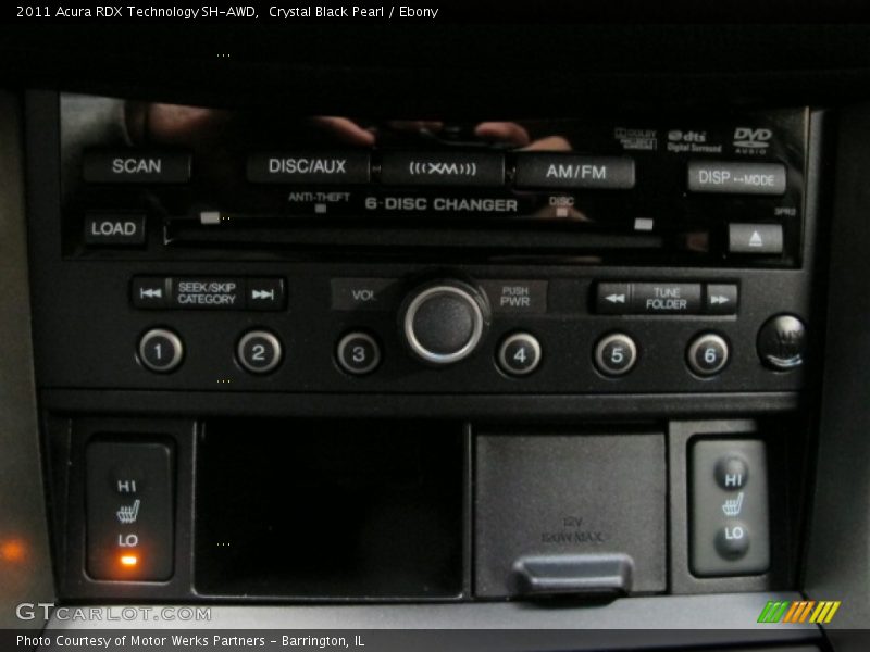 Crystal Black Pearl / Ebony 2011 Acura RDX Technology SH-AWD