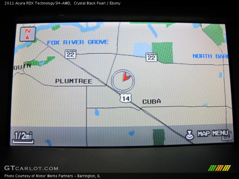 Crystal Black Pearl / Ebony 2011 Acura RDX Technology SH-AWD