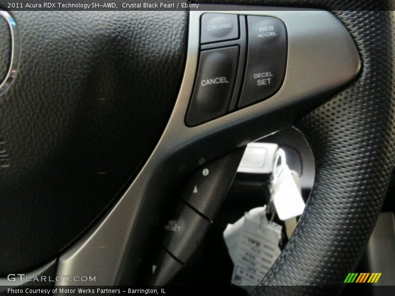 Crystal Black Pearl / Ebony 2011 Acura RDX Technology SH-AWD