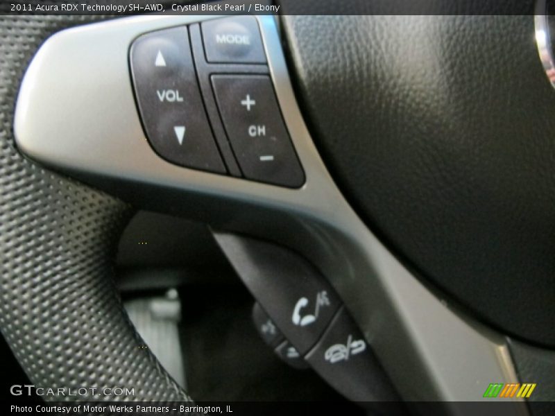 Crystal Black Pearl / Ebony 2011 Acura RDX Technology SH-AWD
