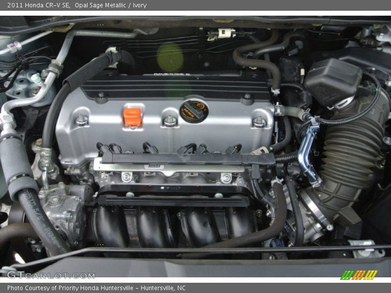 Opal Sage Metallic / Ivory 2011 Honda CR-V SE