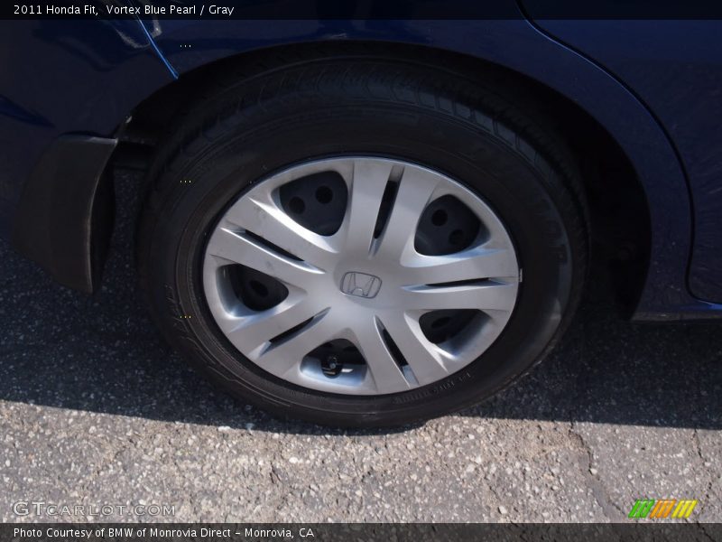 Vortex Blue Pearl / Gray 2011 Honda Fit