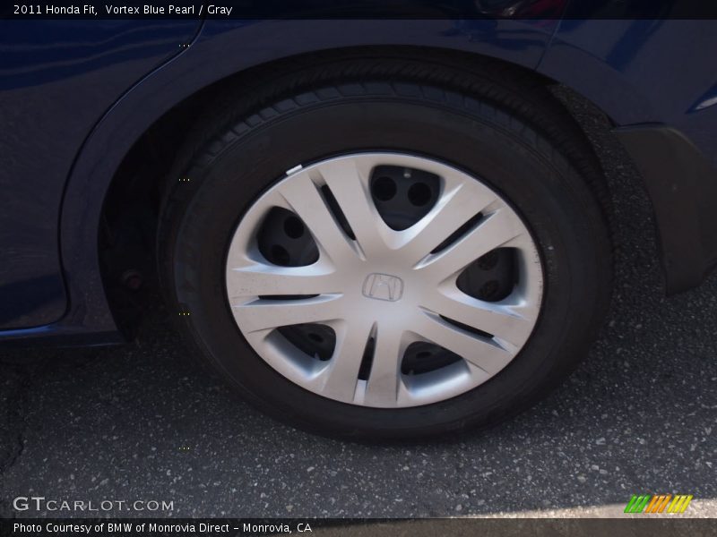 Vortex Blue Pearl / Gray 2011 Honda Fit