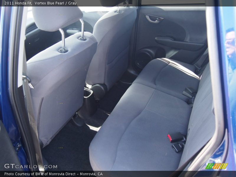 Vortex Blue Pearl / Gray 2011 Honda Fit