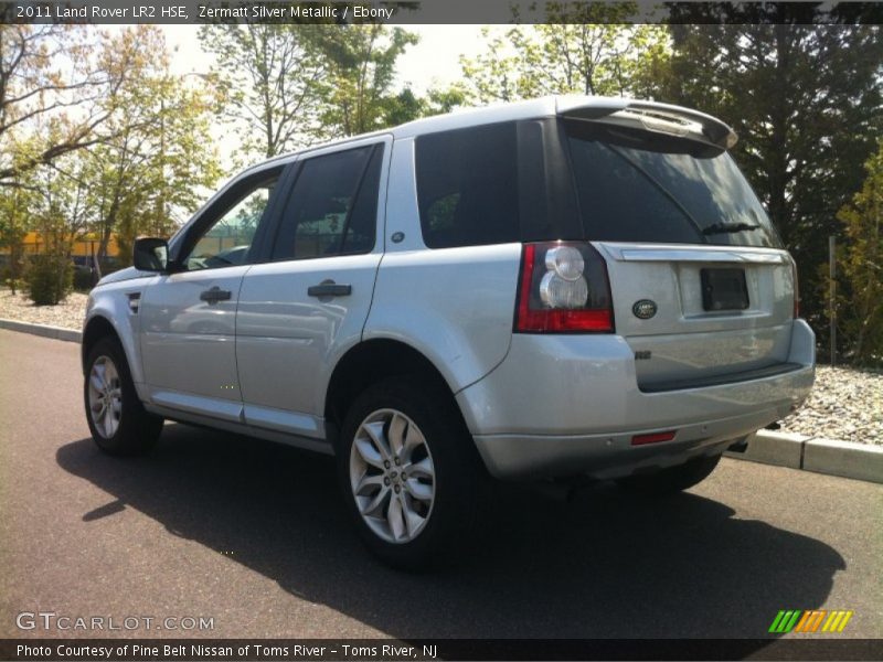 Zermatt Silver Metallic / Ebony 2011 Land Rover LR2 HSE