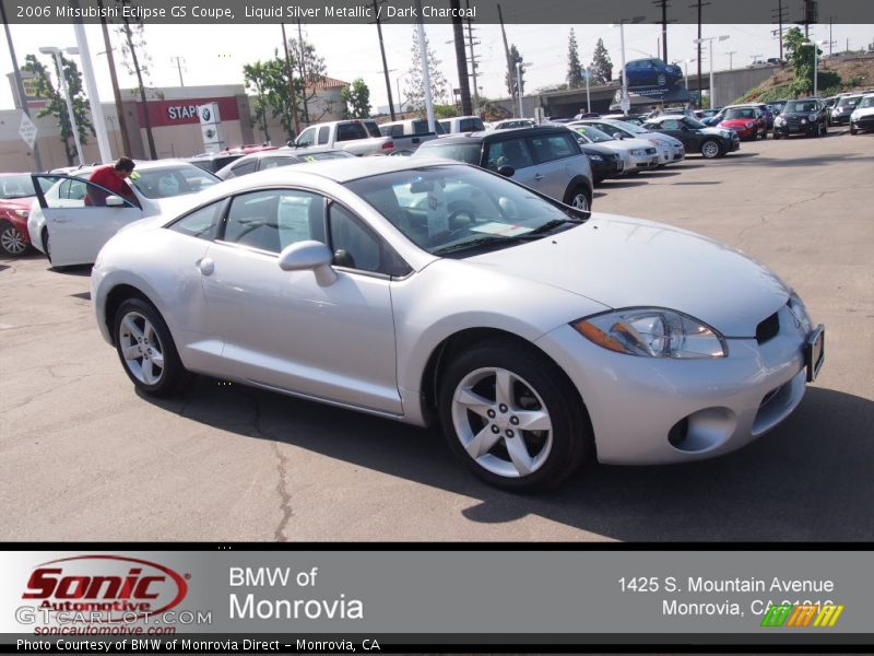 Liquid Silver Metallic / Dark Charcoal 2006 Mitsubishi Eclipse GS Coupe