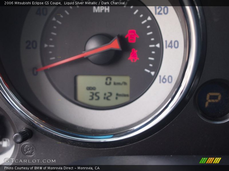 Liquid Silver Metallic / Dark Charcoal 2006 Mitsubishi Eclipse GS Coupe