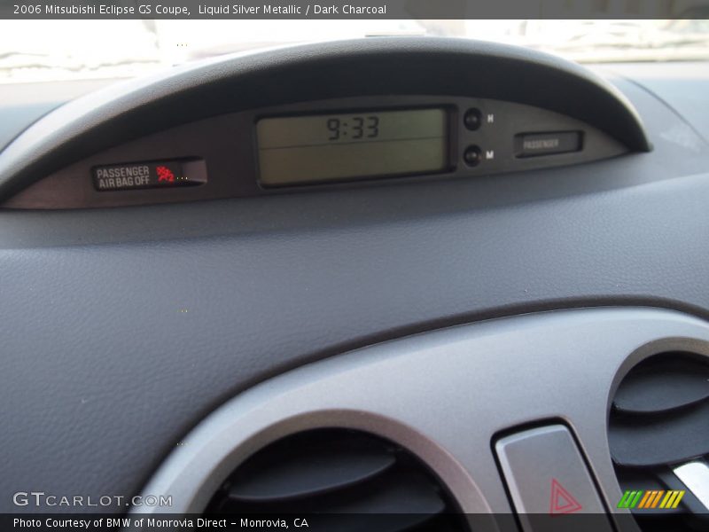 Liquid Silver Metallic / Dark Charcoal 2006 Mitsubishi Eclipse GS Coupe
