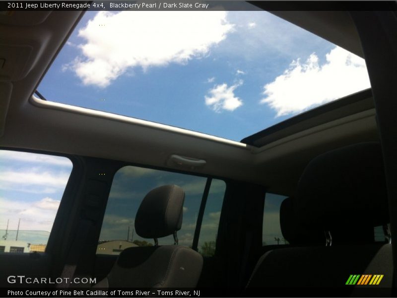 Blackberry Pearl / Dark Slate Gray 2011 Jeep Liberty Renegade 4x4