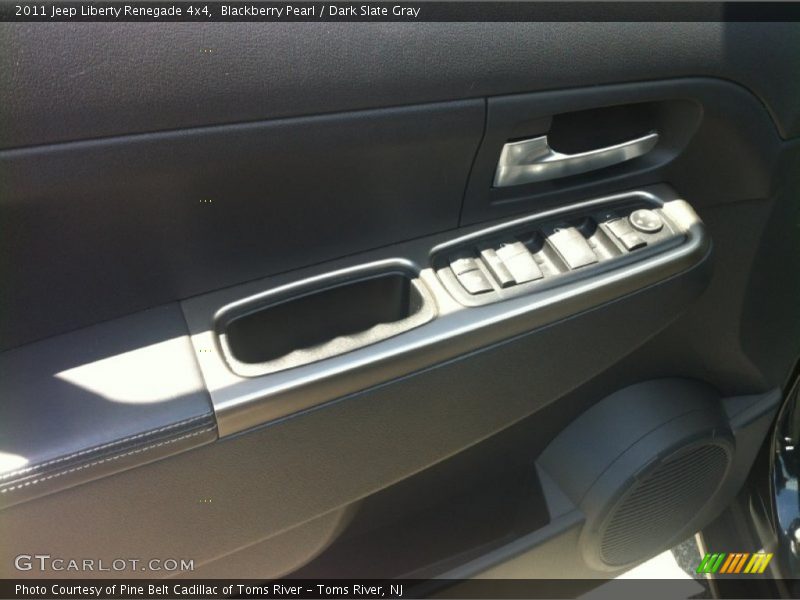 Blackberry Pearl / Dark Slate Gray 2011 Jeep Liberty Renegade 4x4