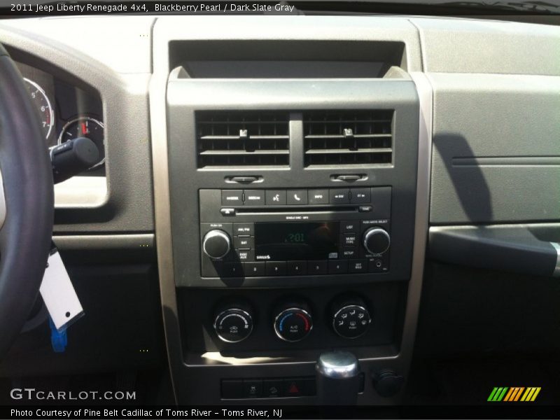 Blackberry Pearl / Dark Slate Gray 2011 Jeep Liberty Renegade 4x4