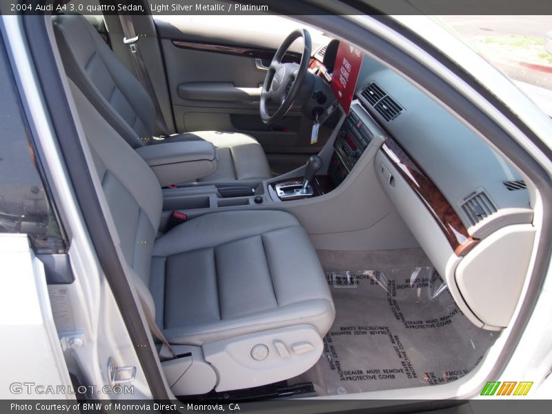 Light Silver Metallic / Platinum 2004 Audi A4 3.0 quattro Sedan
