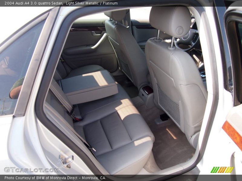Light Silver Metallic / Platinum 2004 Audi A4 3.0 quattro Sedan