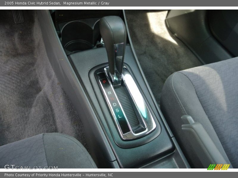 Magnesium Metallic / Gray 2005 Honda Civic Hybrid Sedan