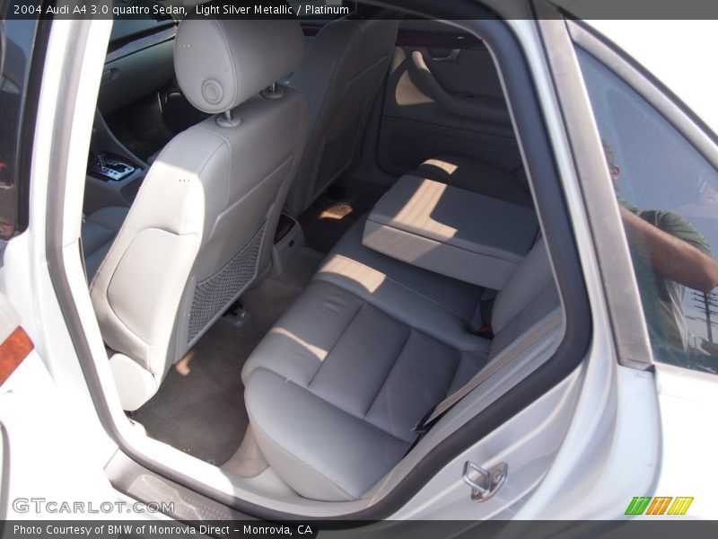 Light Silver Metallic / Platinum 2004 Audi A4 3.0 quattro Sedan
