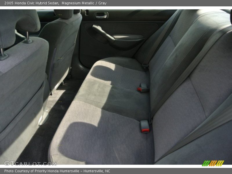 Magnesium Metallic / Gray 2005 Honda Civic Hybrid Sedan