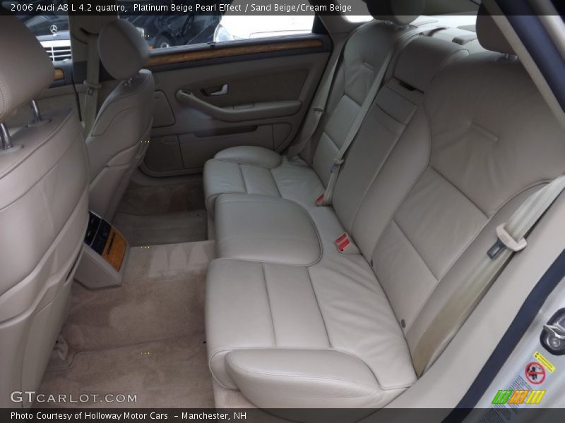 Rear Seat of 2006 A8 L 4.2 quattro