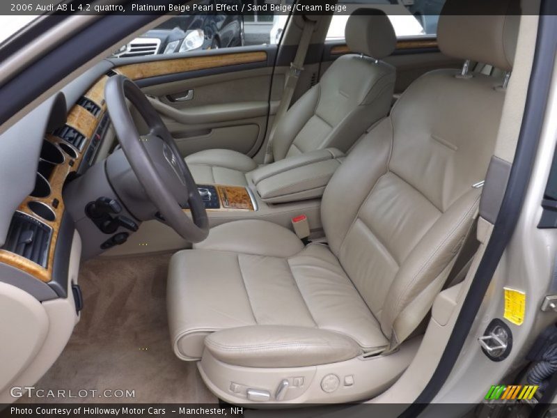  2006 A8 L 4.2 quattro Sand Beige/Cream Beige Interior