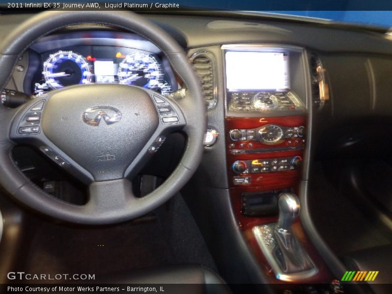 Liquid Platinum / Graphite 2011 Infiniti EX 35 Journey AWD