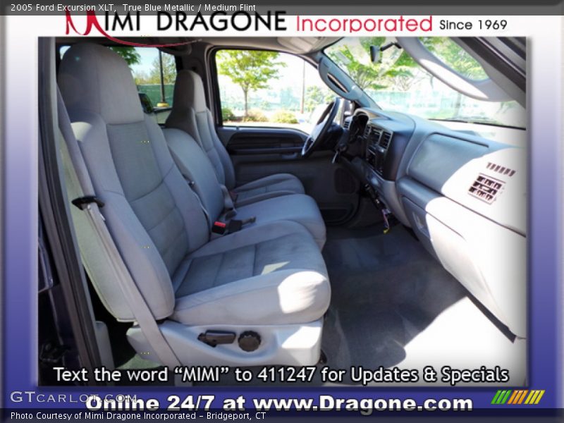 True Blue Metallic / Medium Flint 2005 Ford Excursion XLT