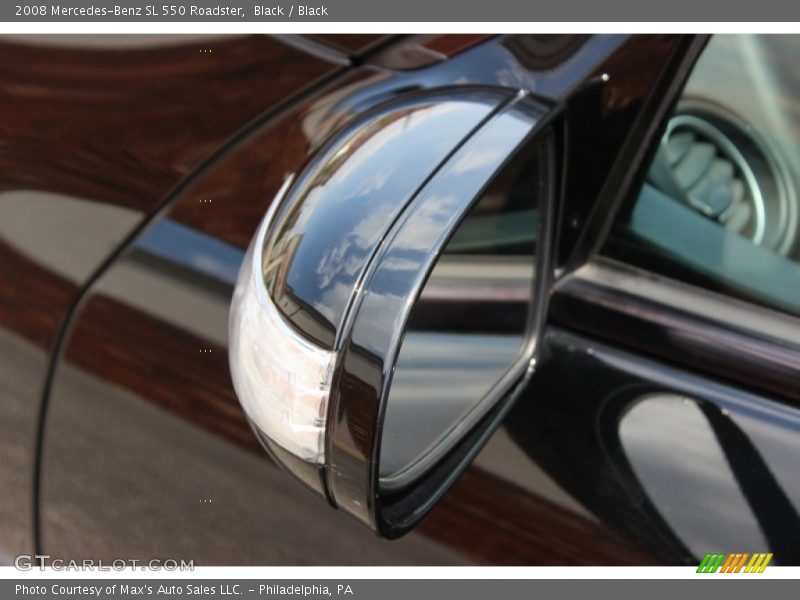 Black / Black 2008 Mercedes-Benz SL 550 Roadster
