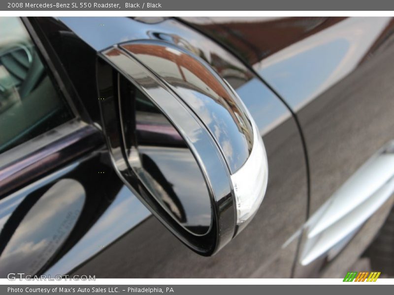 Black / Black 2008 Mercedes-Benz SL 550 Roadster