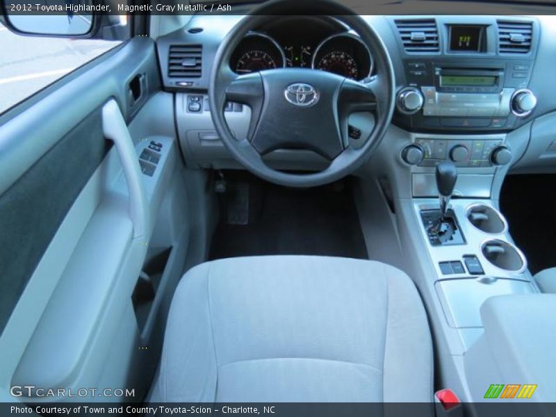 Magnetic Gray Metallic / Ash 2012 Toyota Highlander