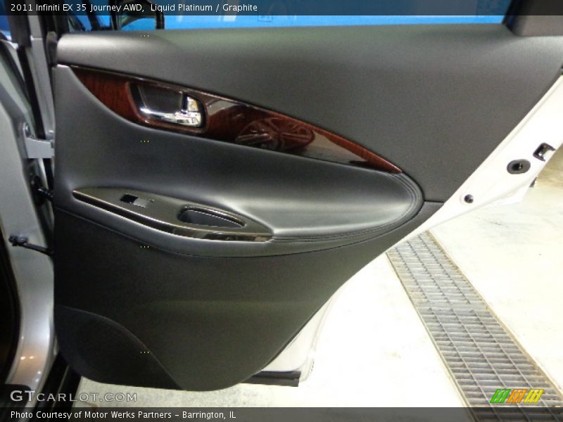 Liquid Platinum / Graphite 2011 Infiniti EX 35 Journey AWD