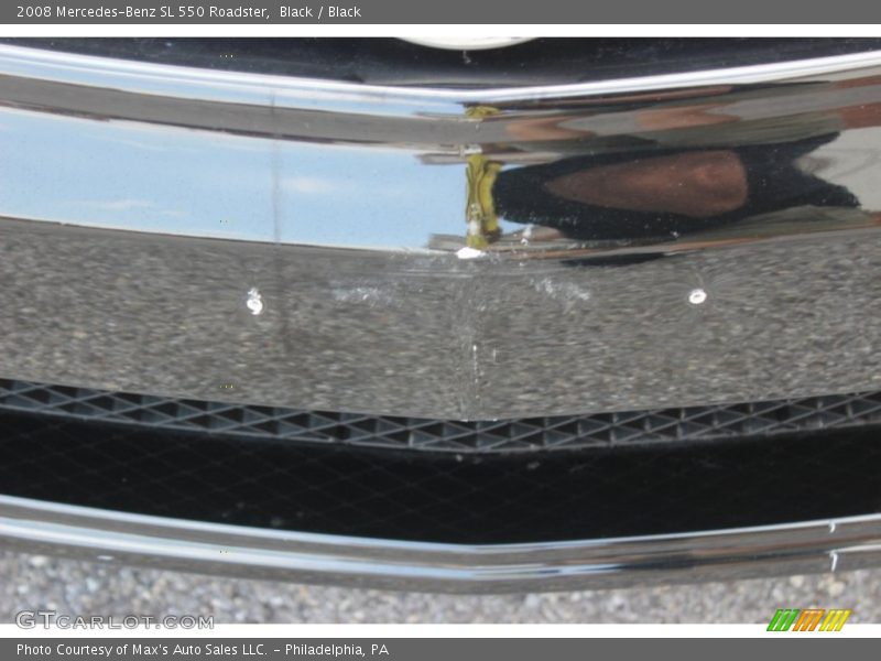 Black / Black 2008 Mercedes-Benz SL 550 Roadster