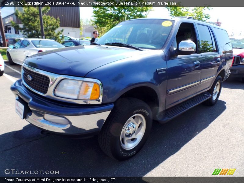 Medium Wedgewood Blue Metallic / Medium Prairie Tan 1998 Ford Expedition Eddie Bauer 4x4