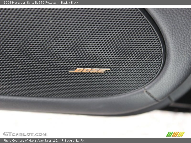 Black / Black 2008 Mercedes-Benz SL 550 Roadster