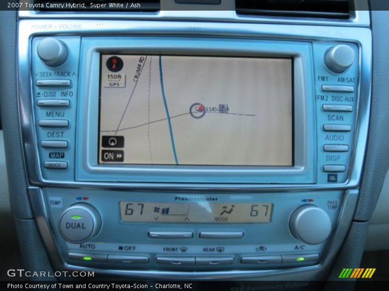 Super White / Ash 2007 Toyota Camry Hybrid