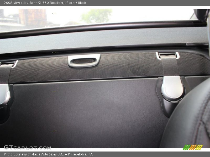 Black / Black 2008 Mercedes-Benz SL 550 Roadster