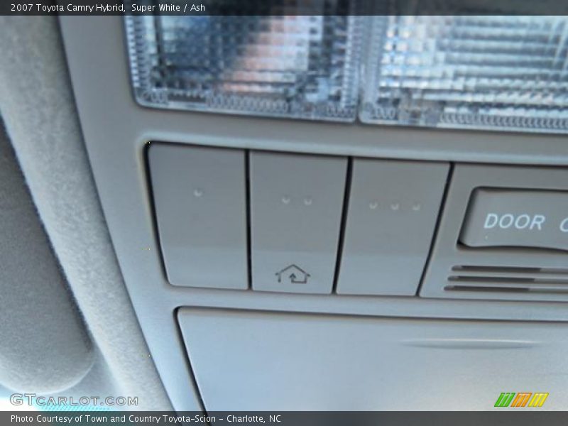 Super White / Ash 2007 Toyota Camry Hybrid